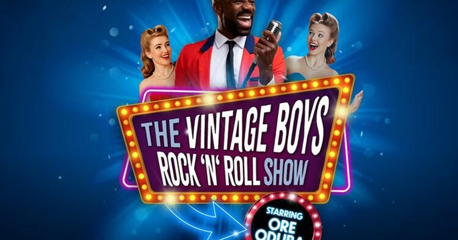 Ore Oduba in The Vintage Boys Rock'n'Roll Show