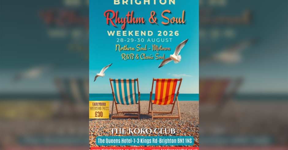 Brighton Rhythm & Soul Weekend - WEEKEND PASS