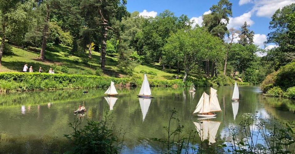 Model Boats on the Lake