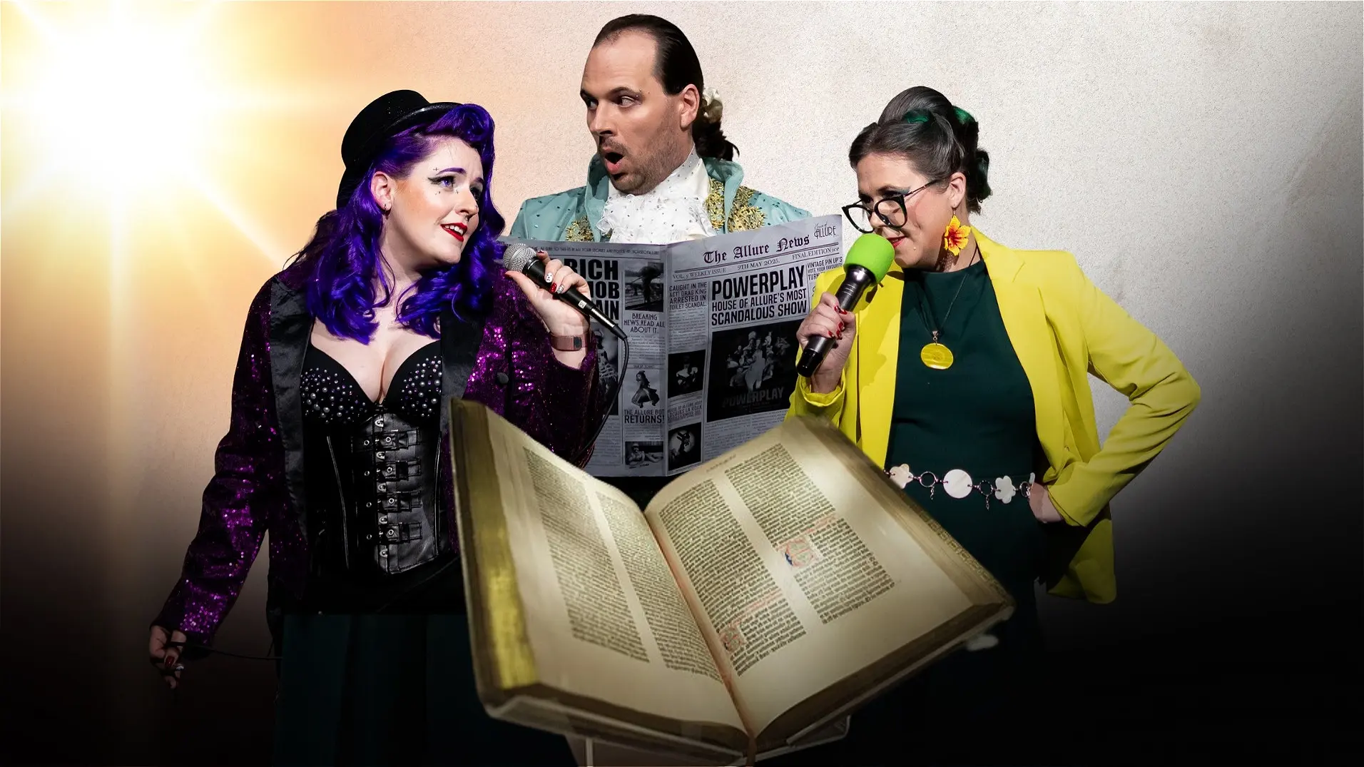 Burlesque at bedtime