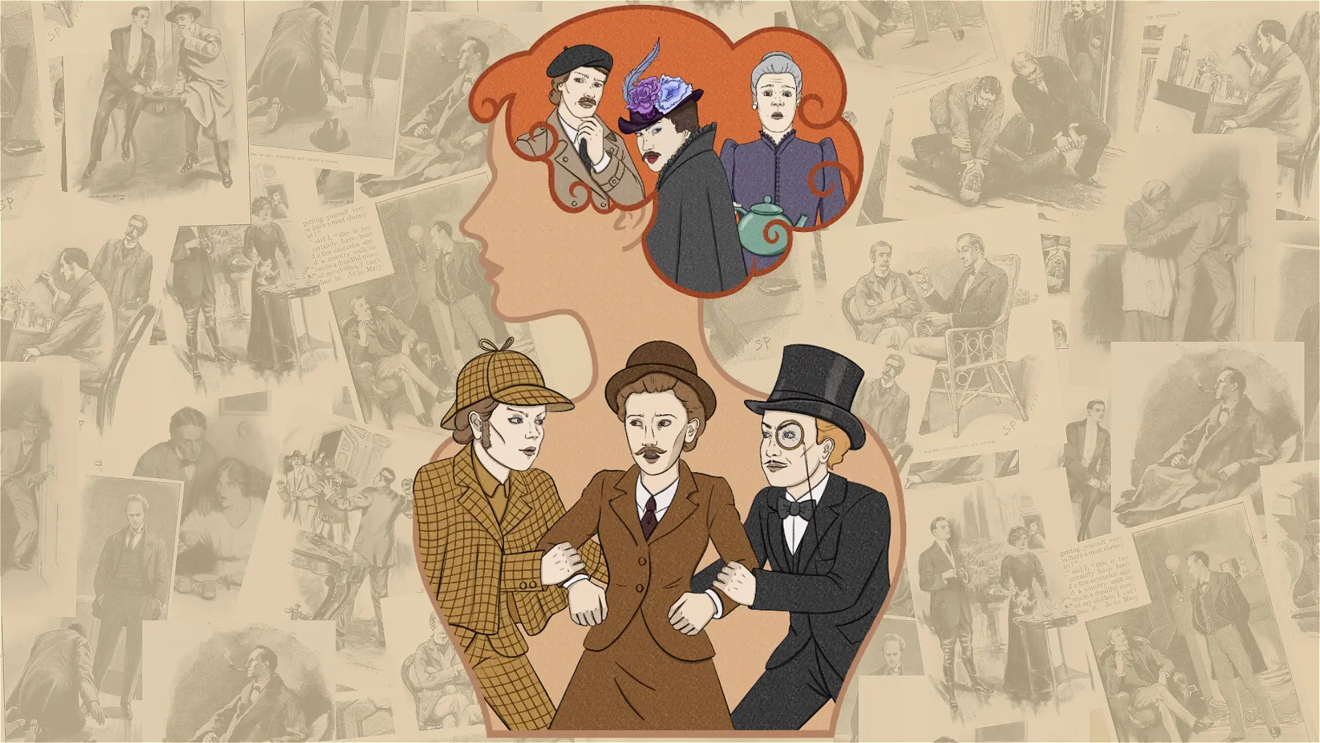 Sherlock Holmes vs Arsène Lupin: A Drag Crime Caper