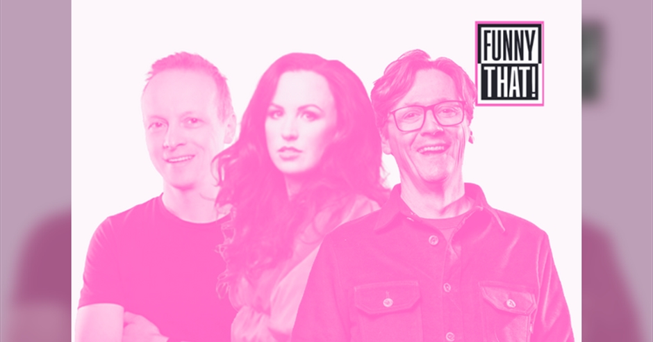 Ed Byrne, Catherine Bohart and MC Stephen Grant