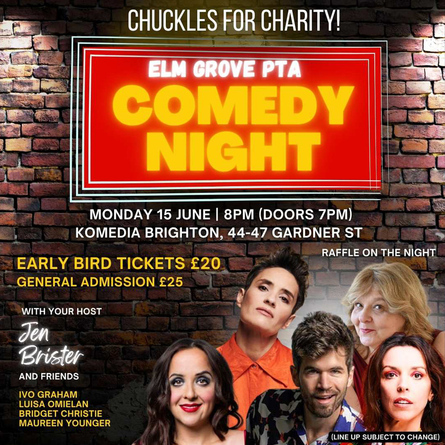 CHUCKLES FOR CHARITY - ELM GROVE PRIMARY SCHOOL FUNDRAISER