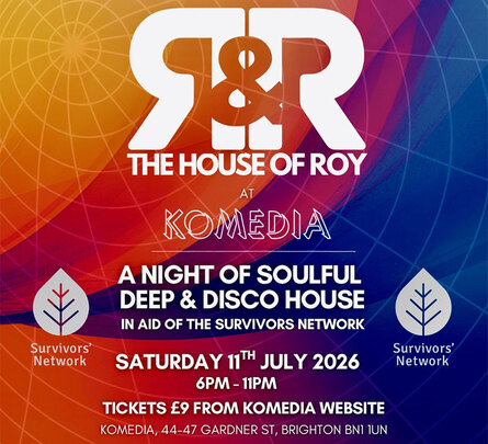 THE HOUSE OF ROY - A NIGHT OF SOULFUL, DEEP AND DISCO HOUSE