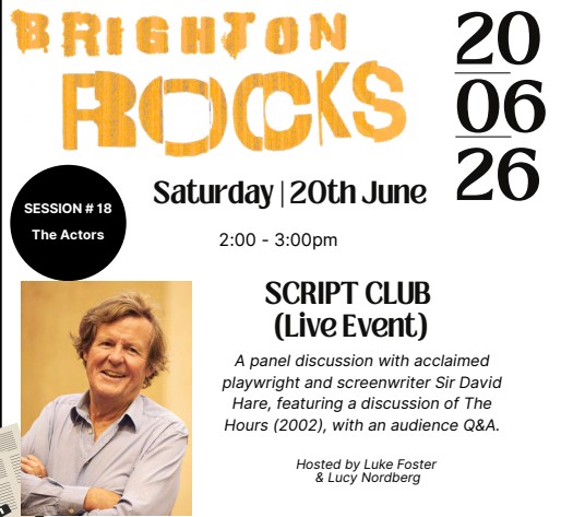 SCRIPT CLUB (Live Event)