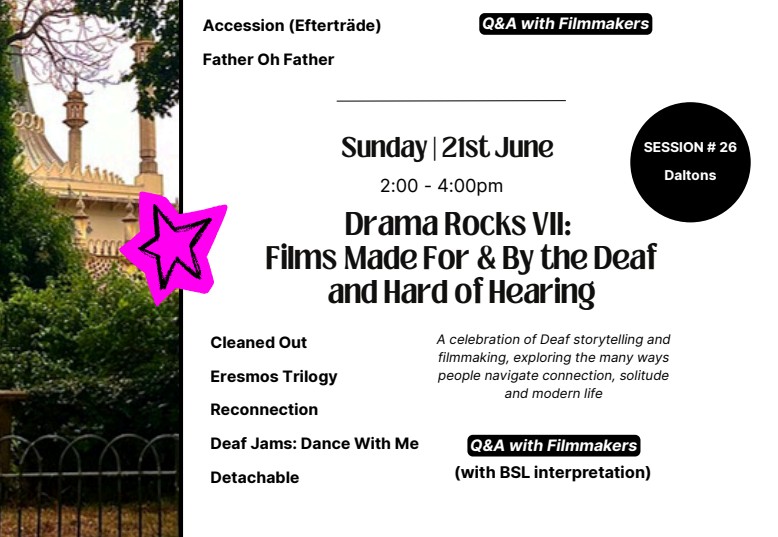 Drama Rocks VII: Films Made For & By the Deaf and Hard of Hearing