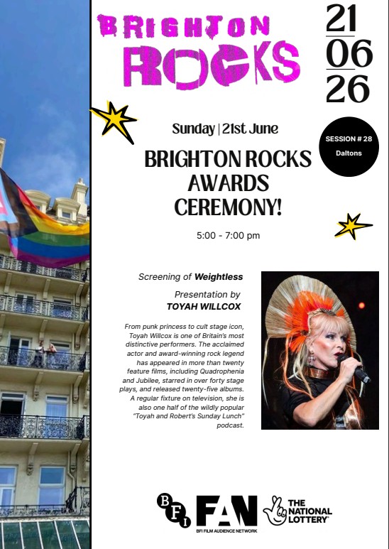 Brighton Rocks Awards Ceremony! event image at Madeira Dr, Lower Promenade, Brighton BN2 1TB