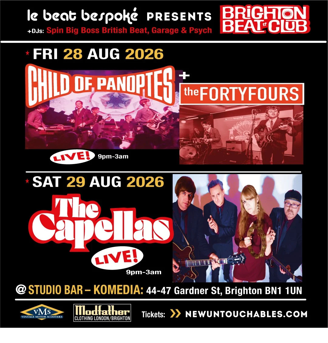 Brighton Beat Club Friday 2026 with Child of Panoptes + The Forty Fours