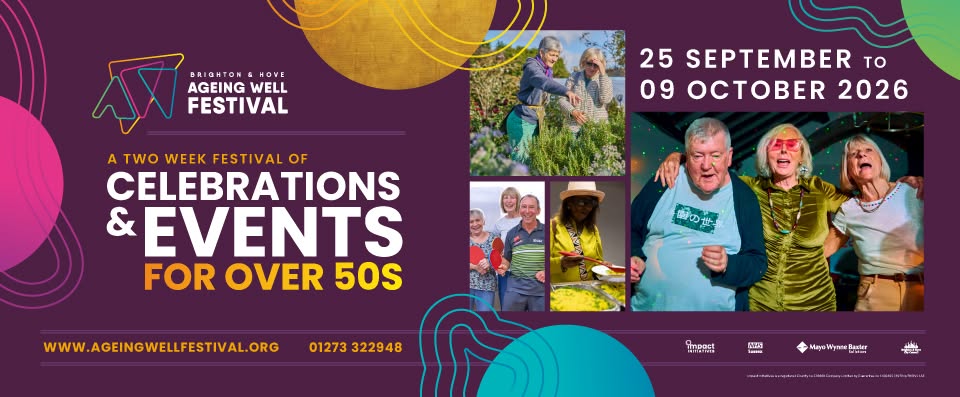 Brighton and Hove Ageing Well Festival 2026