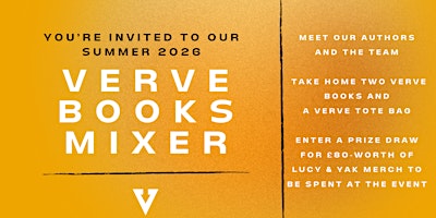 VERVE BOOKS MIXER 2026