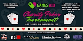 Games Aid Charity Poker Tournament at Develop: Brighton 2026