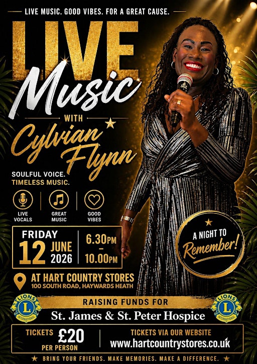 Charity Fundraiser with Cylvian Flynn!