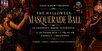 Salsa & Flow™: The Halloween Masquerade Ball